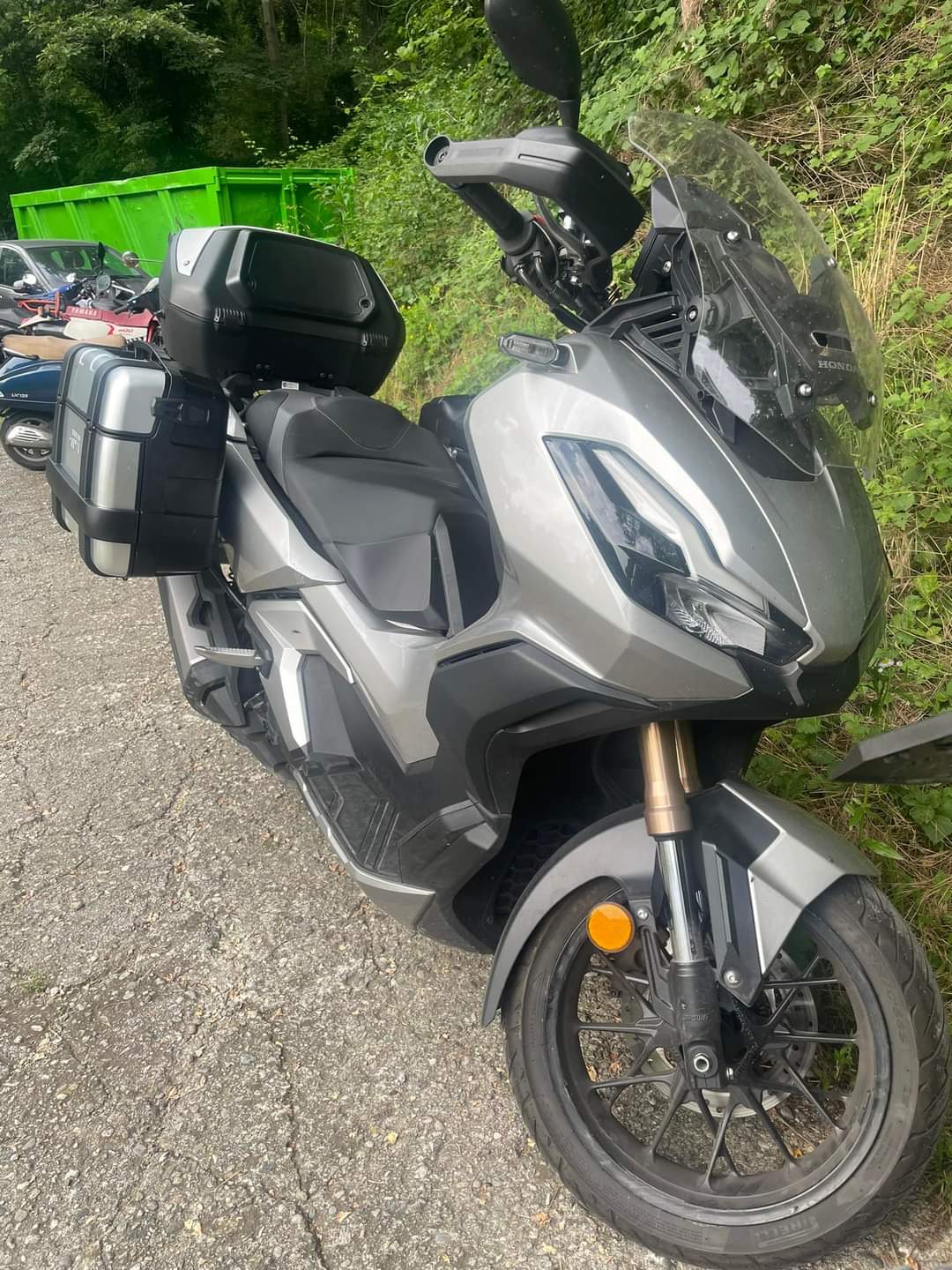 Lartech-Moto Supporto Laterale In Acciaio Per Borse E Valigie Su Yamaha X-Max 300 2020 – Compatibile Con Givi, Shad, SW-MOTECH E BicycleBar10
