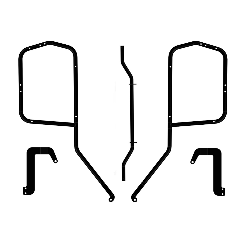 SIDE PANNIER RACKS FOR <b>YAMAHA X-MAX 400 </b>(2017-2020) - Image 2