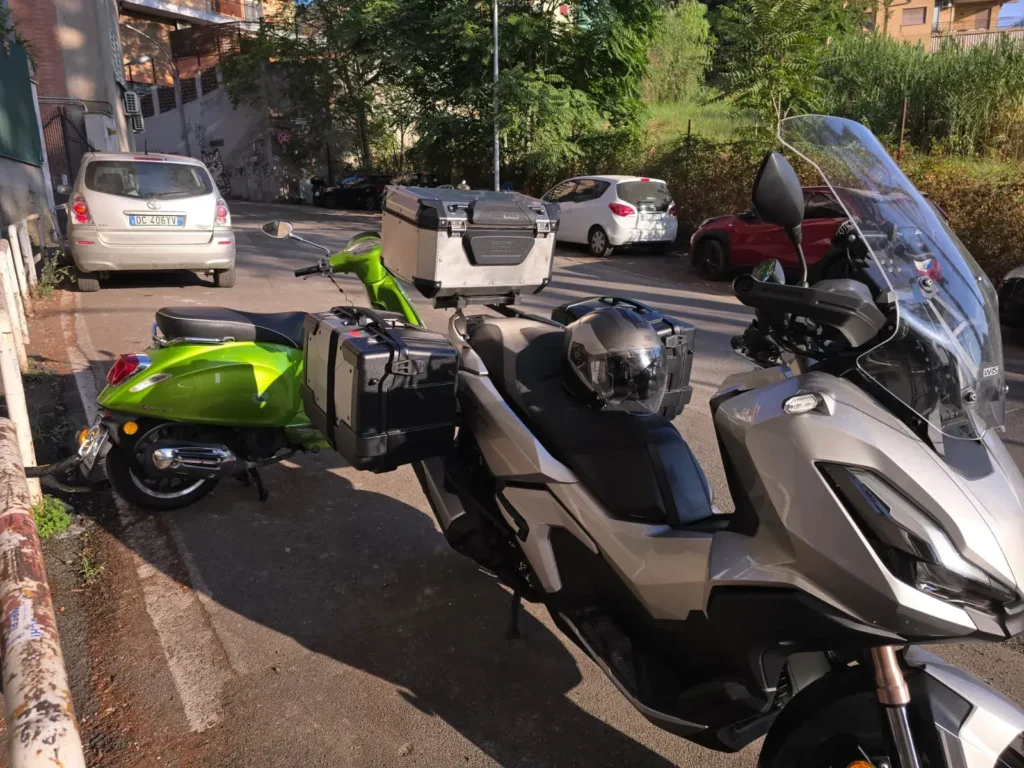 side panniers for honda adv350 scooters