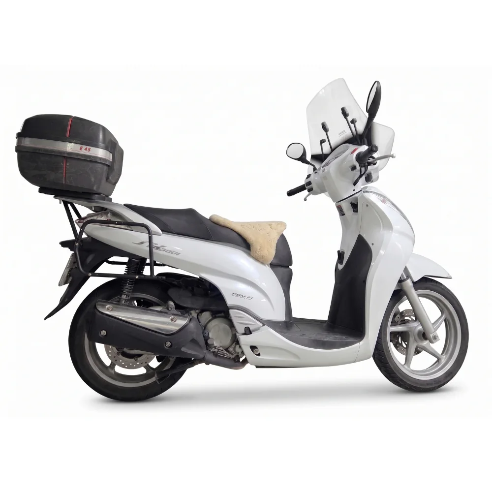 honda sh 300 side pannier rack 05