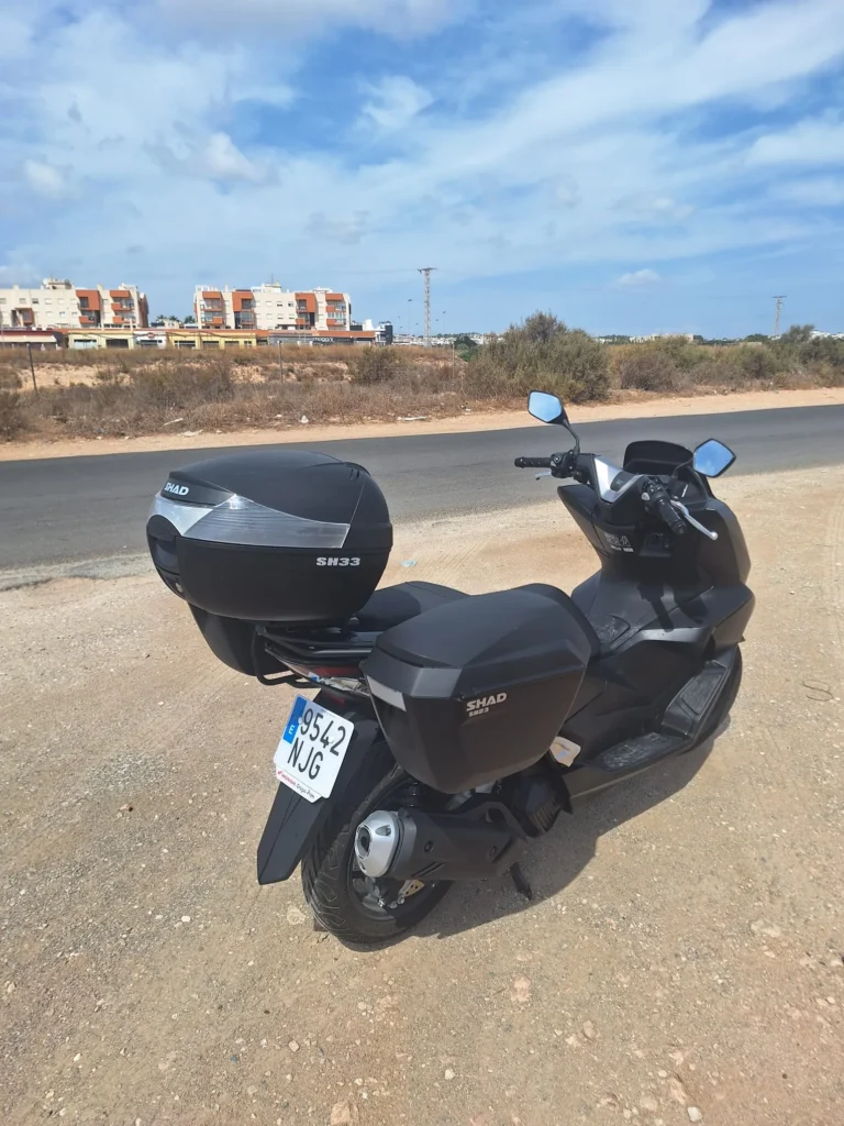 Side pannier racks for honda pcx