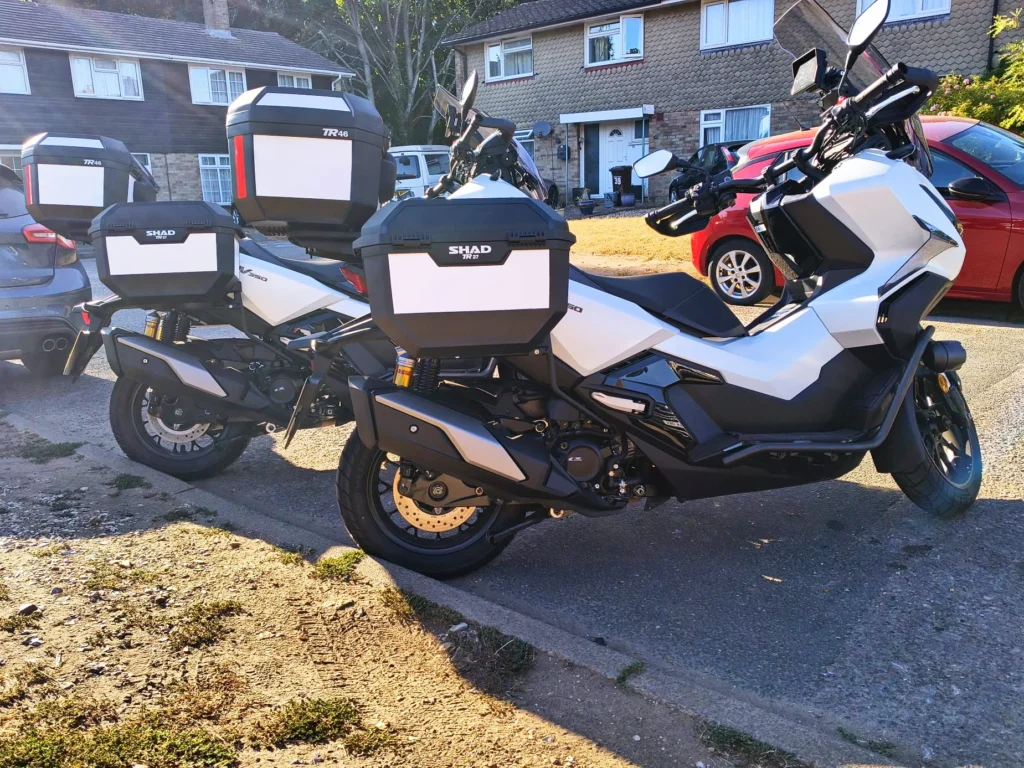 side pannier racks for honda adv