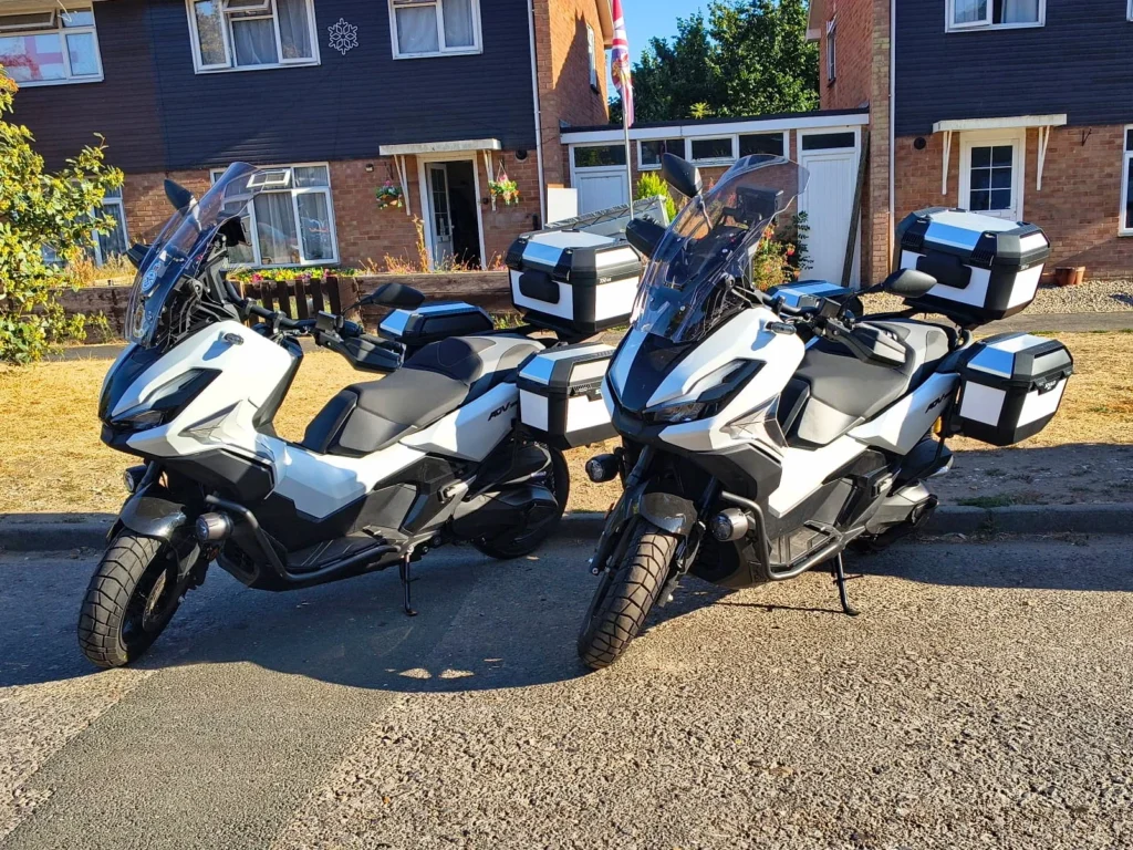 side pannier racks for honda adv