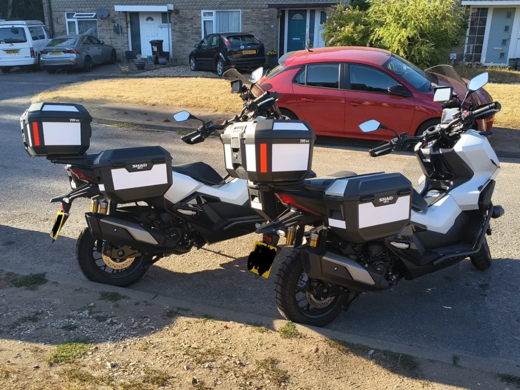 side pannier racks for honda adv